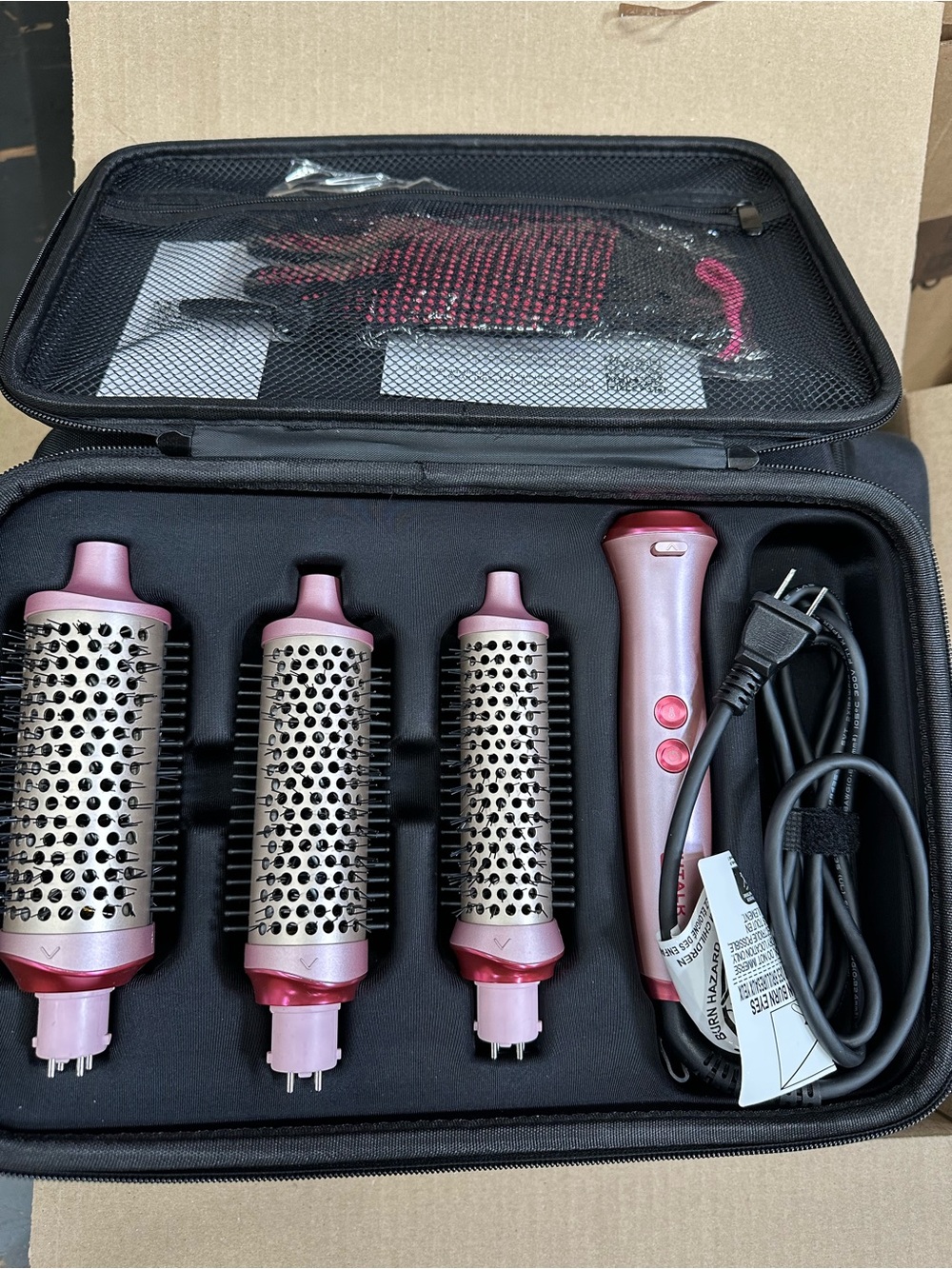 Wavytalk heatwave pro- ionic thermal brush set